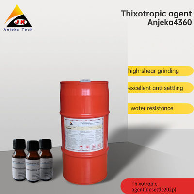 Mattierung dispersierter Thixotropenmittel für Pulverbeschichtungspigmente
