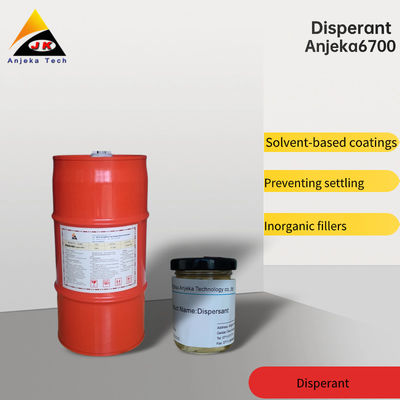 Anjeka Pigment Dispergierungsmittel Dispergierend in gelber Farbflüssigkeit